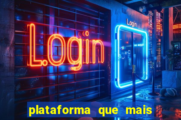 plataforma que mais paga no fortune tiger